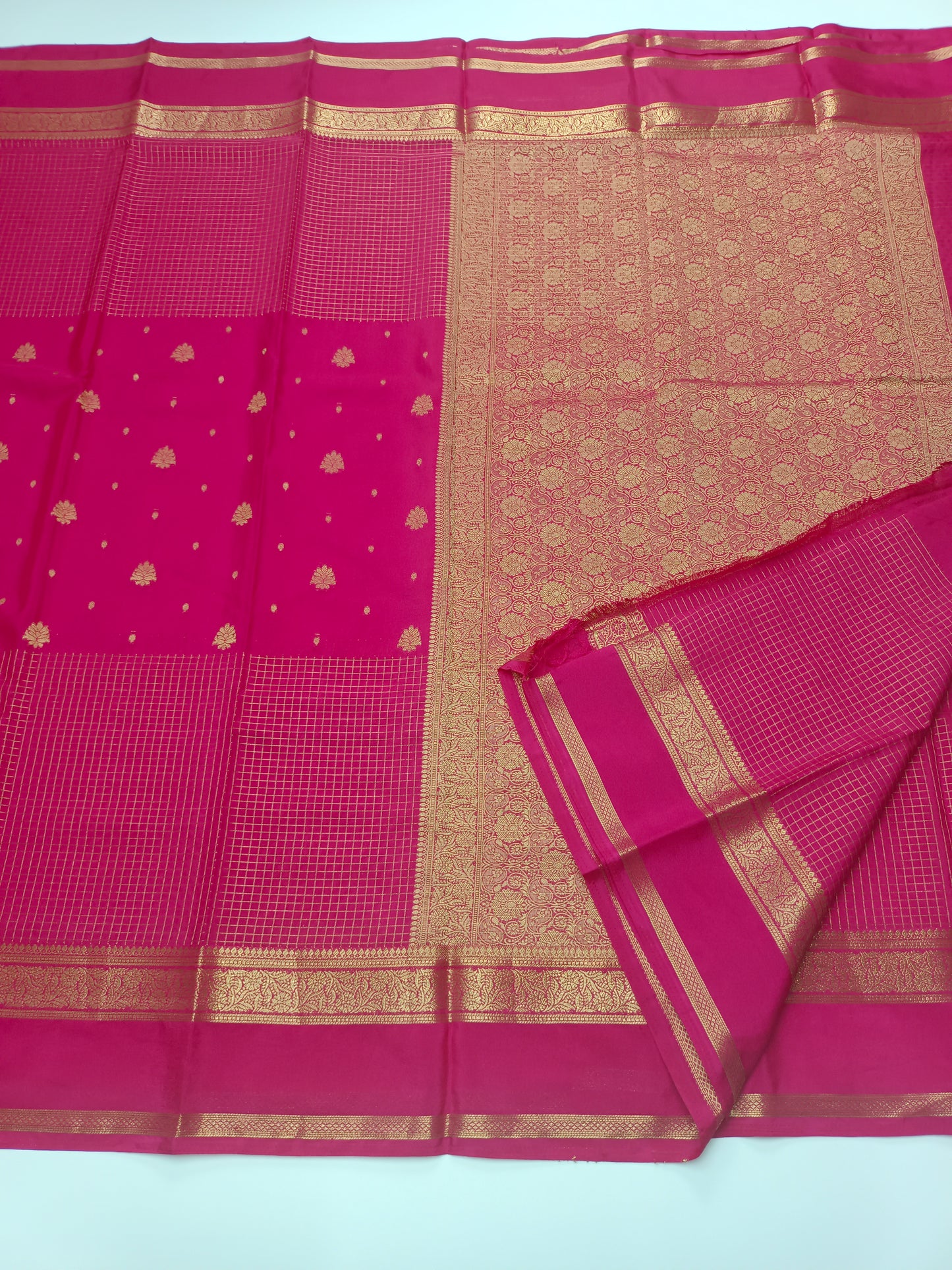 FANCY SEMI CREPE SILK SAREE