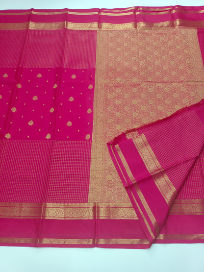 FANCY SEMI CREPE SILK SAREE