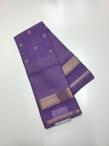 FANCY SEMI CREPE SILK SAREE
