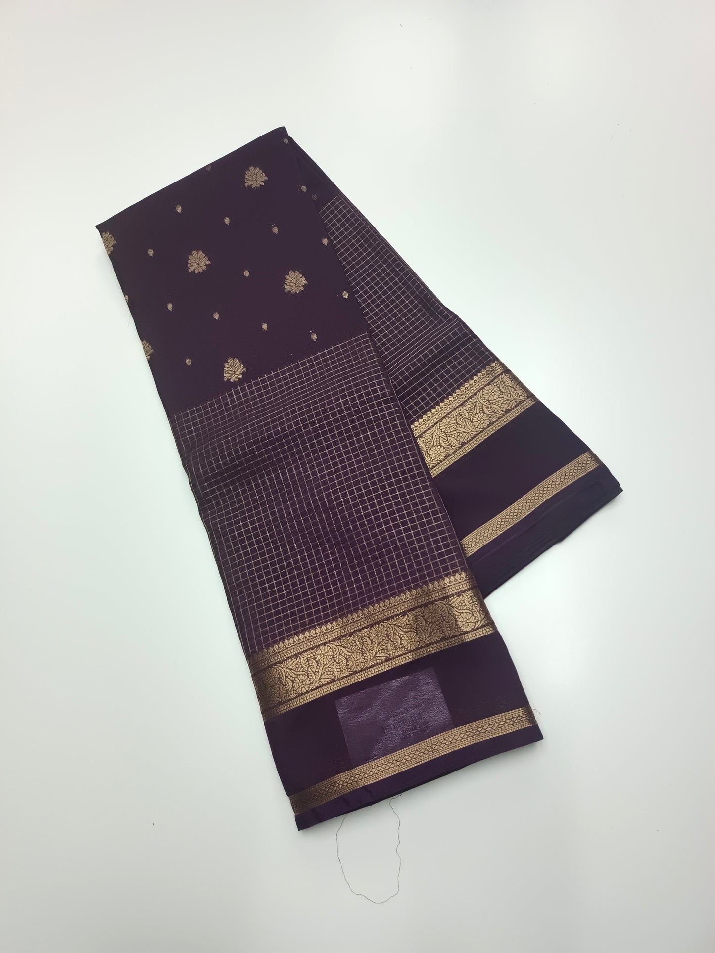 FANCY SEMI CREPE SILK SAREE