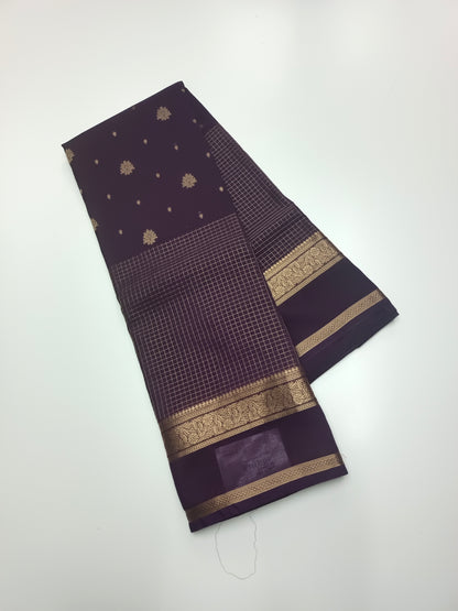 FANCY SEMI CREPE SILK SAREE