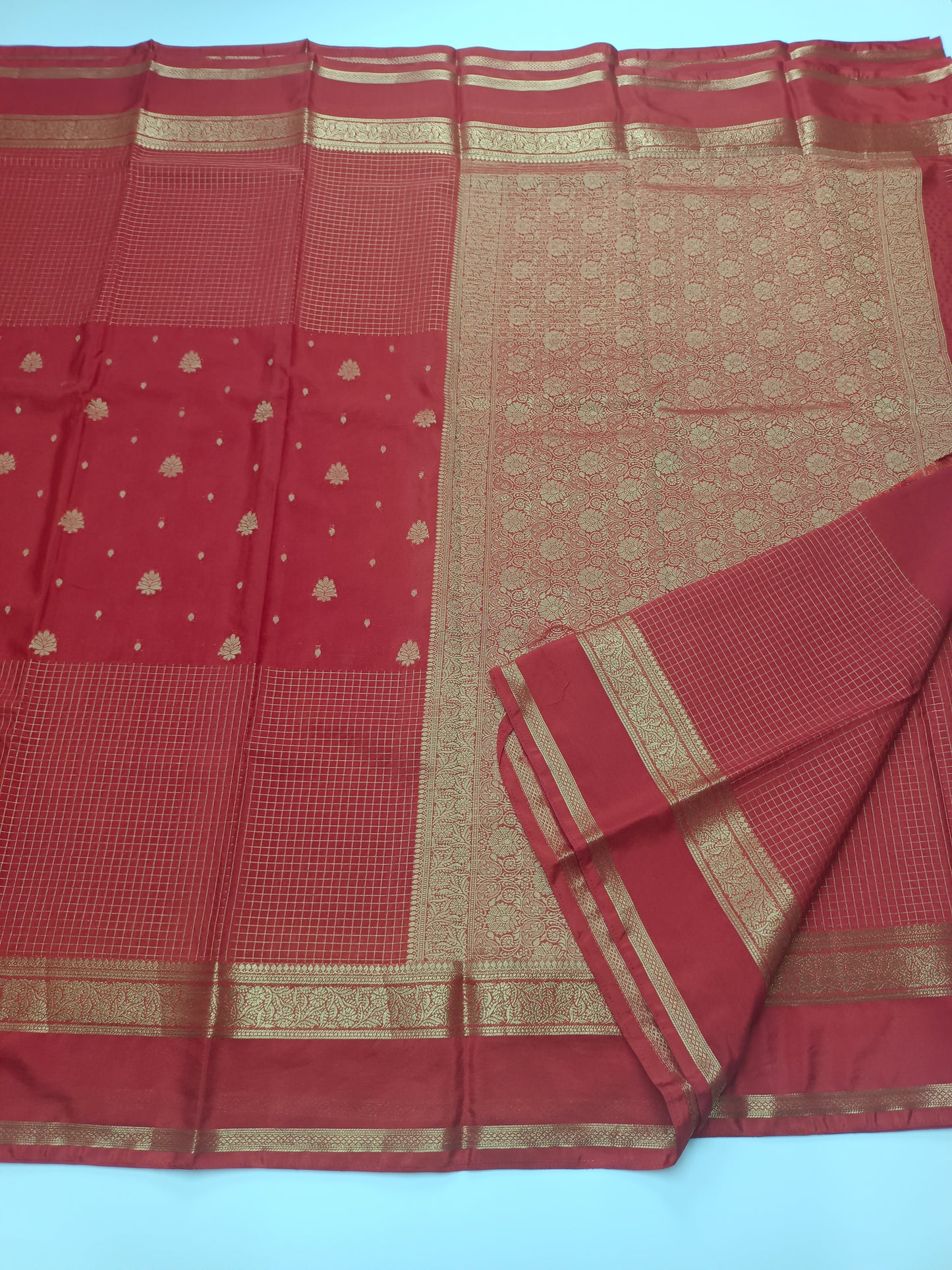 FANCY SEMI CREPE SILK SAREE