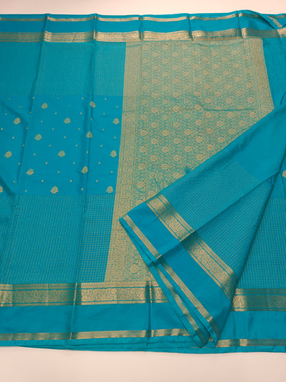 FANCY SEMI CREPE SILK SAREE