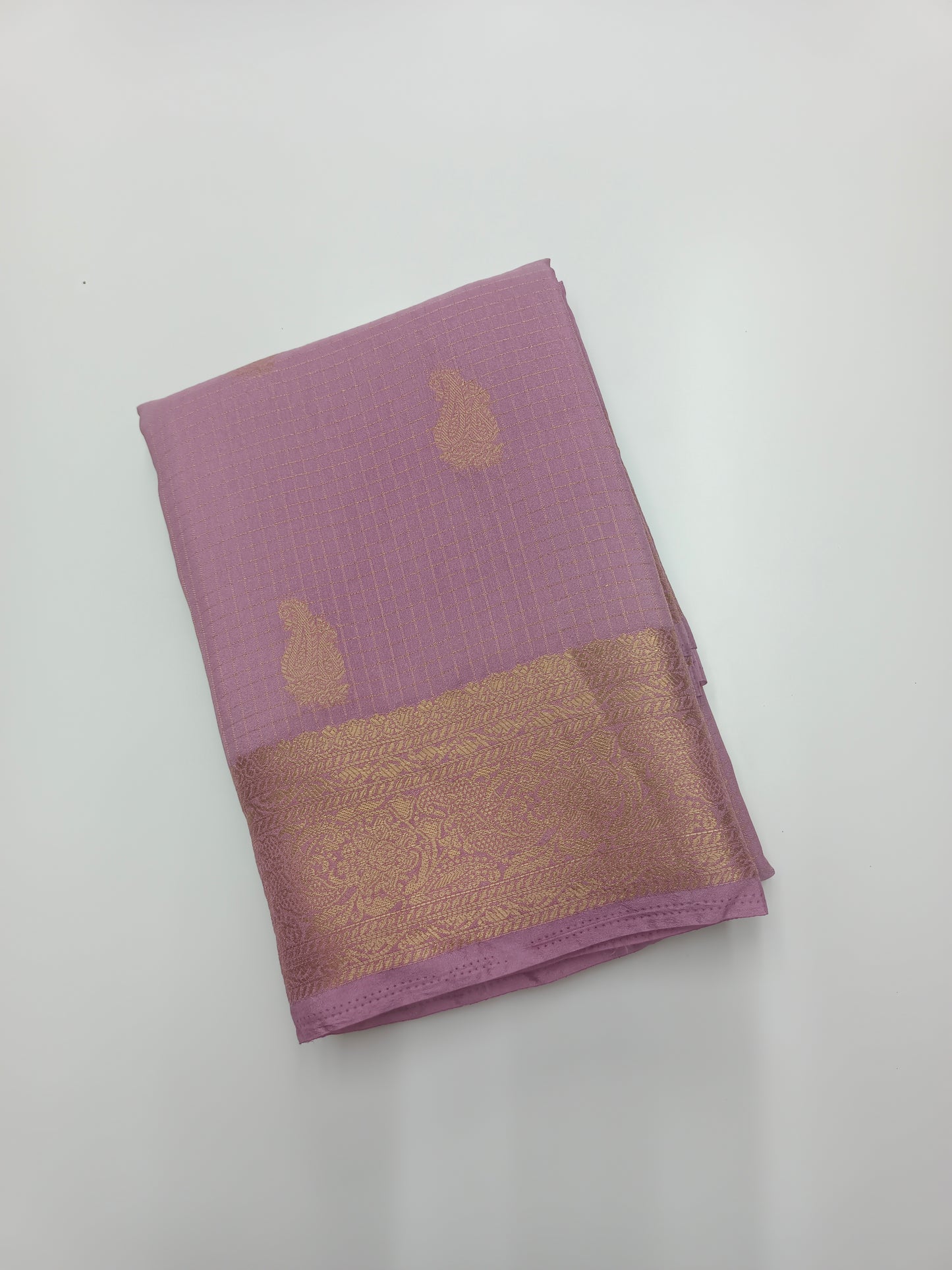 FANCY SEMI CREPE SILK SAREE