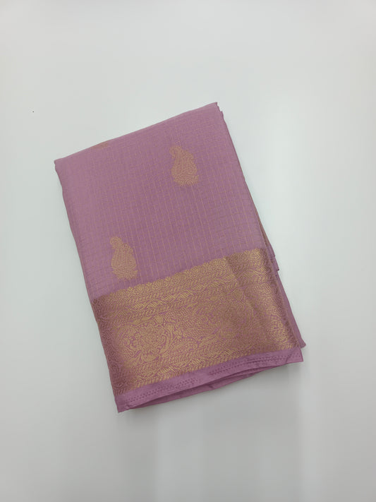 FANCY SEMI CREPE SILK SAREE
