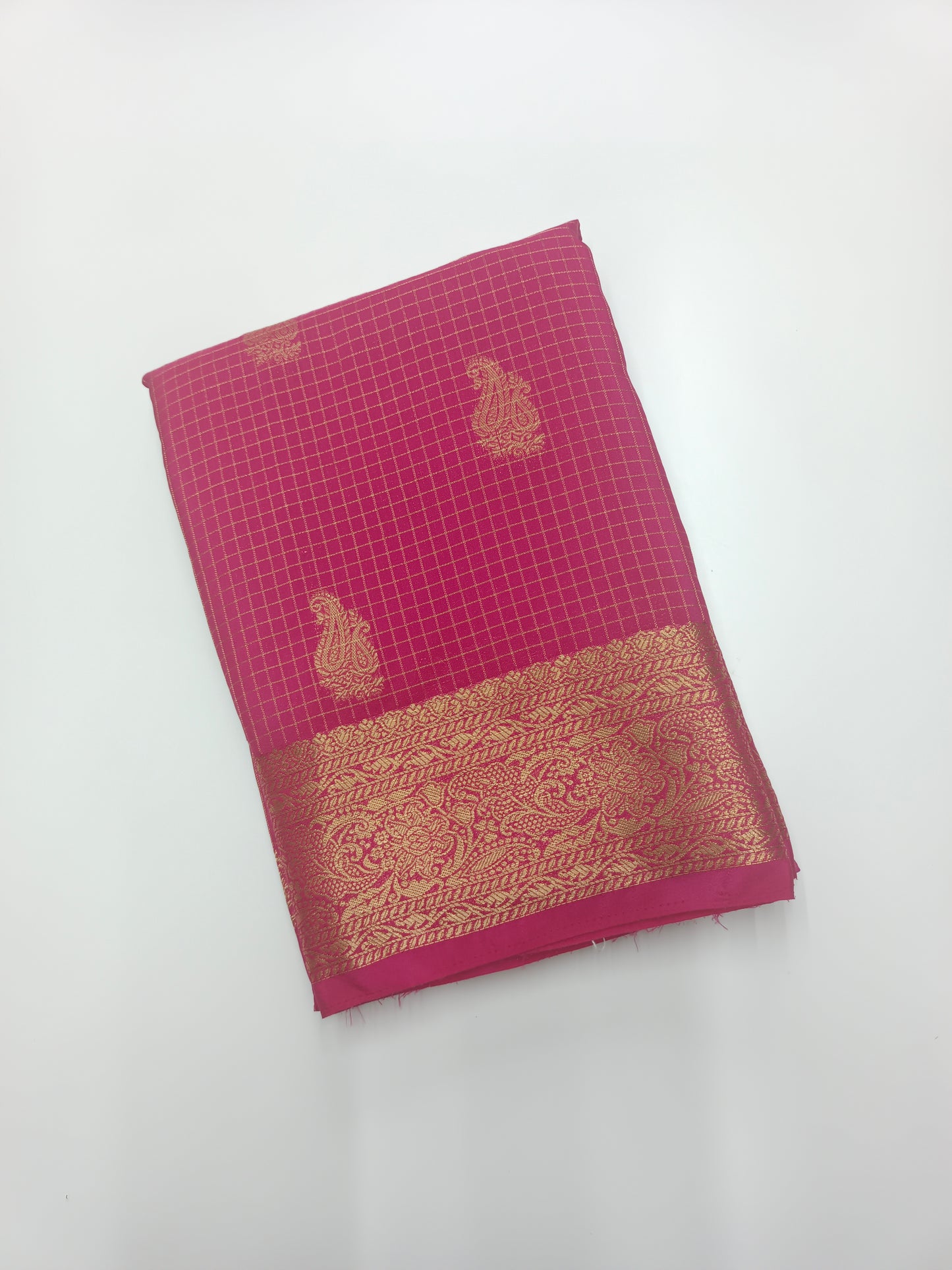 FANCY SEMI CREPE SILK SAREE