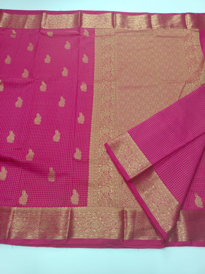 FANCY SEMI CREPE SILK SAREE