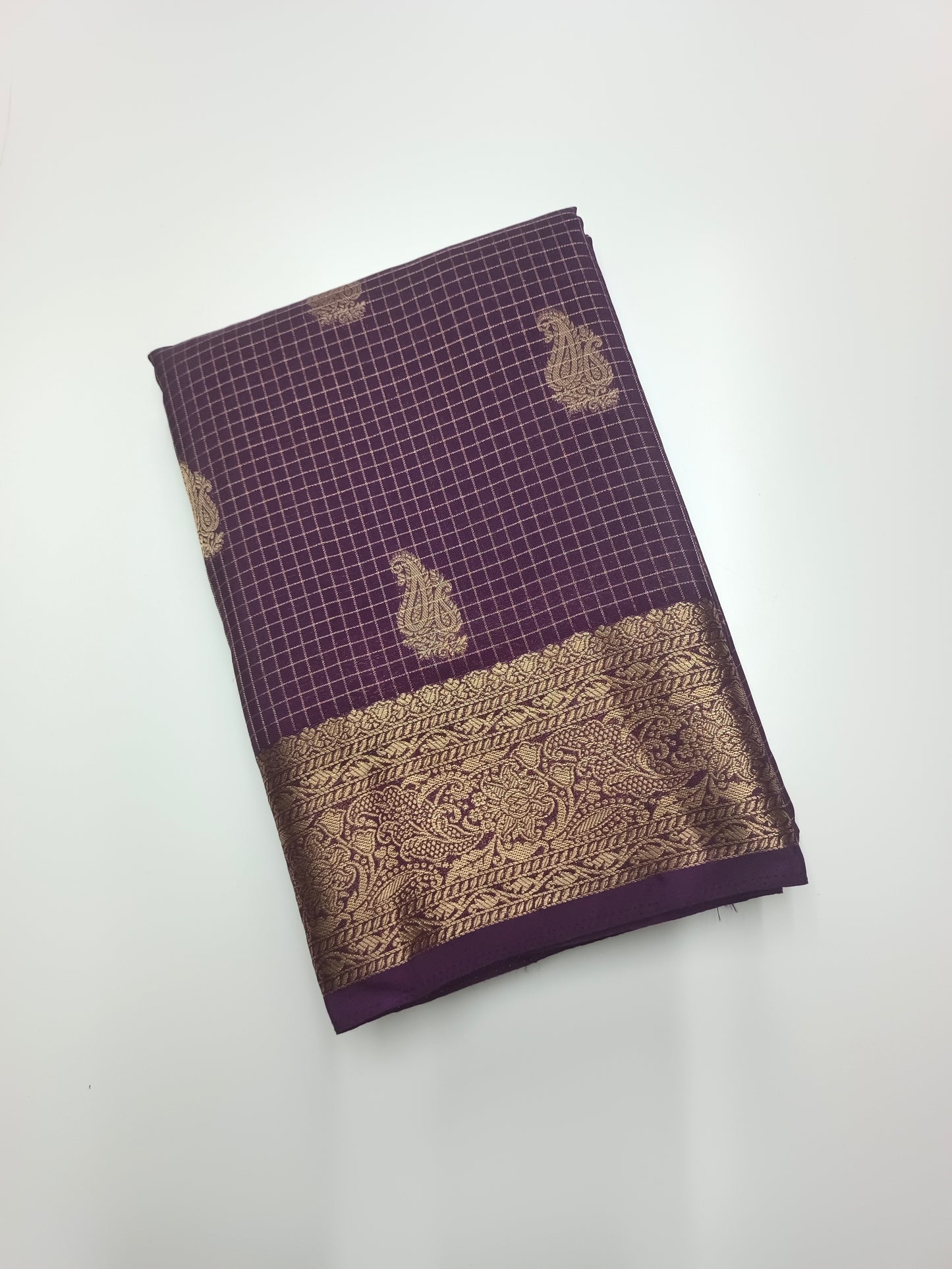 FANCY SEMI CREPE SILK SAREE