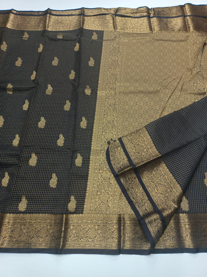 FANCY SEMI CREPE SILK SAREE
