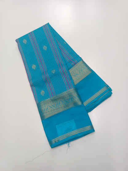 FANCY SEMI CREPE SILK SAREE
