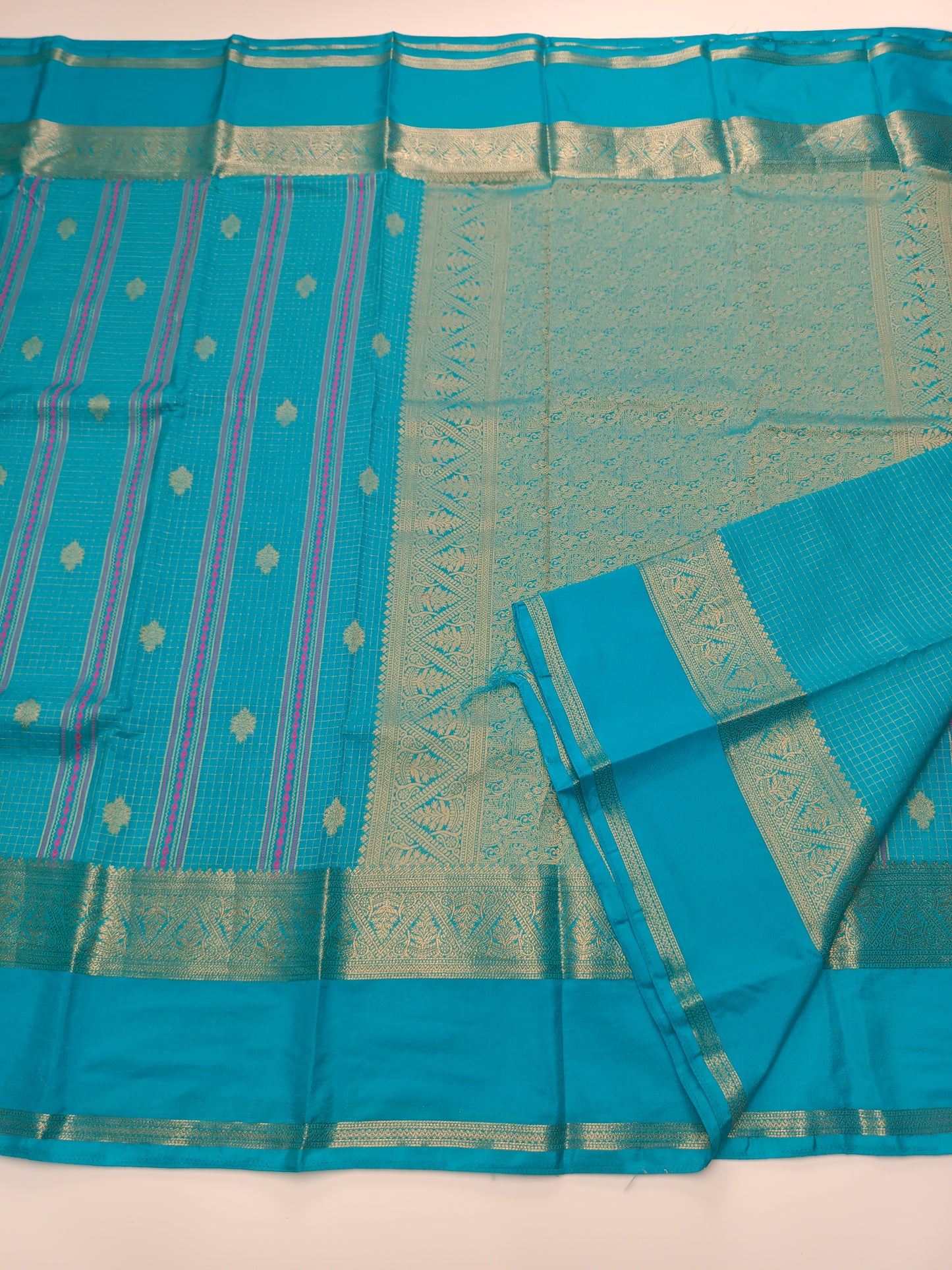 FANCY SEMI CREPE SILK SAREE