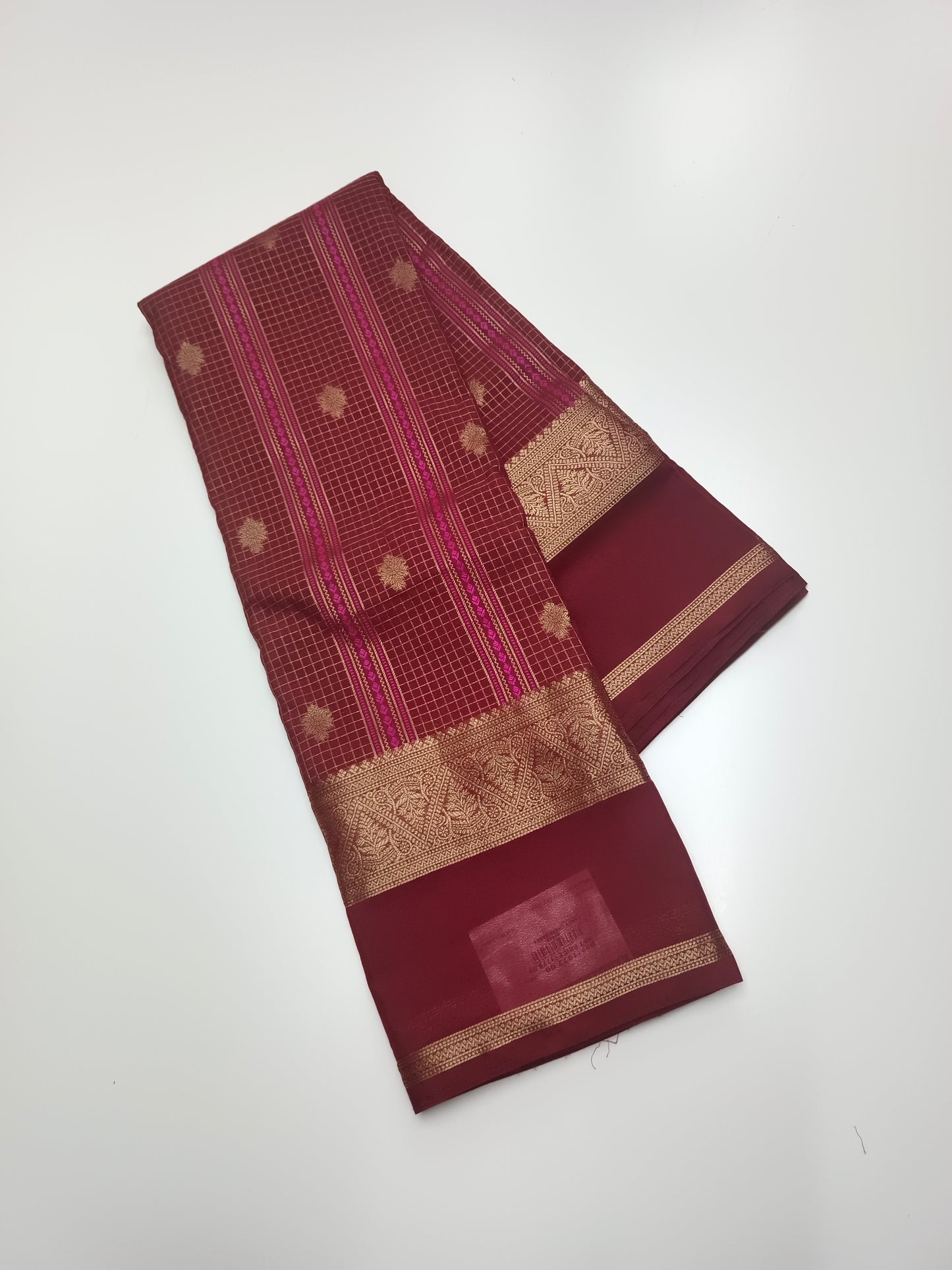 FANCY SEMI CREPE SILK SAREE