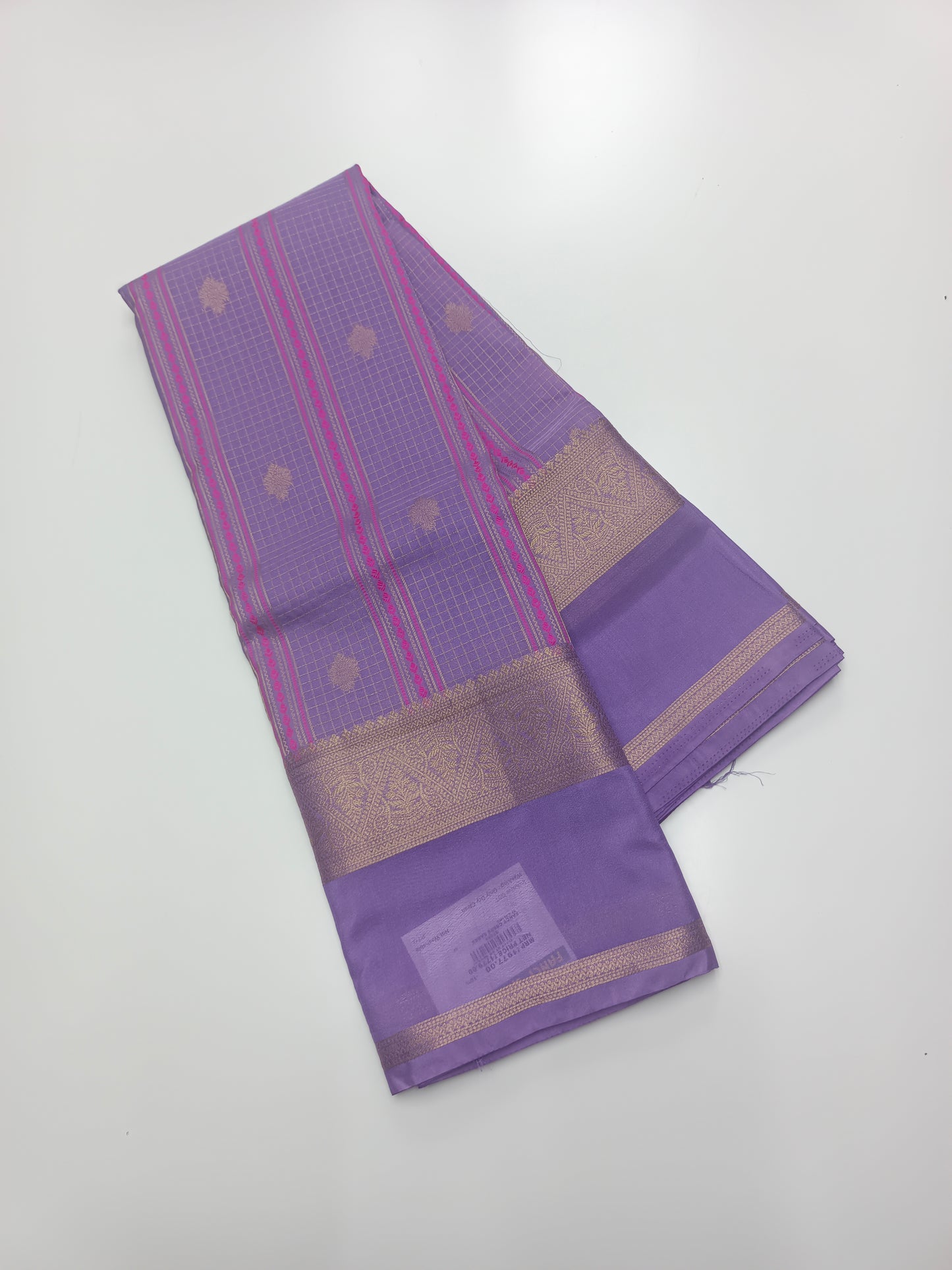 FANCY SEMI CREPE SILK SAREE