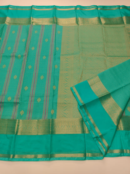 FANCY SEMI CREPE SILK SAREE