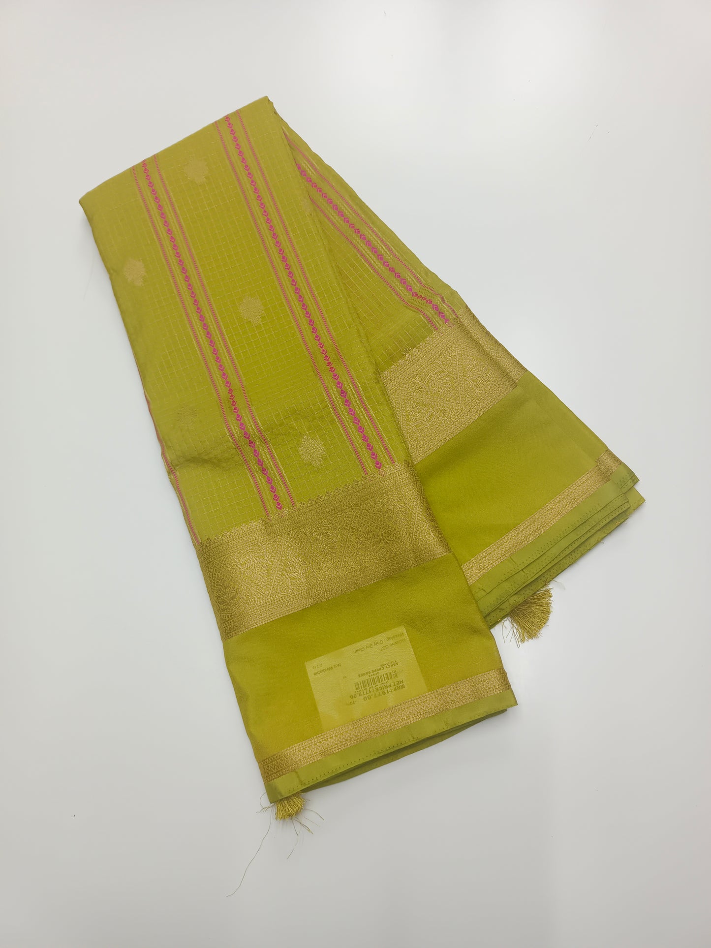 FANCY SEMI CREPE SILK SAREE
