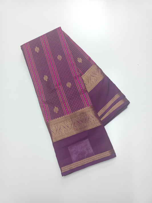 FANCY SEMI CREPE SILK SAREE