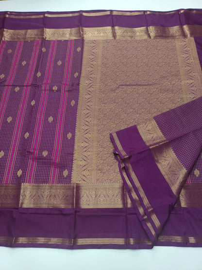 FANCY SEMI CREPE SILK SAREE