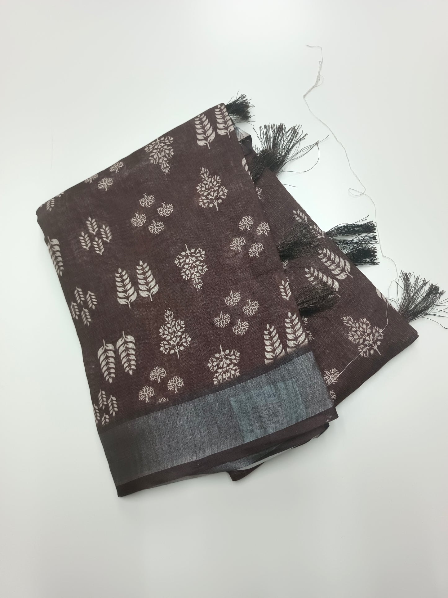 FANCY LENIN COTTON SAREE