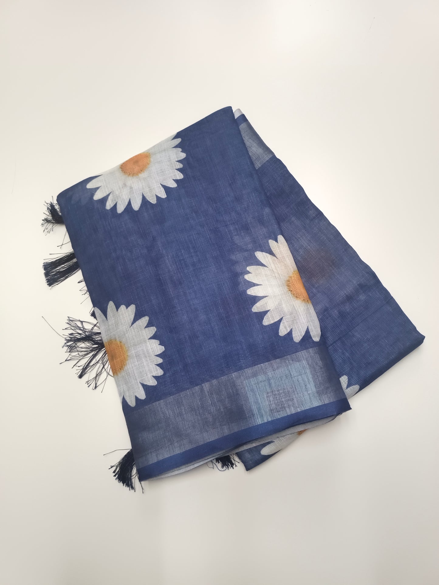FANCY LENIN COTTON SAREE