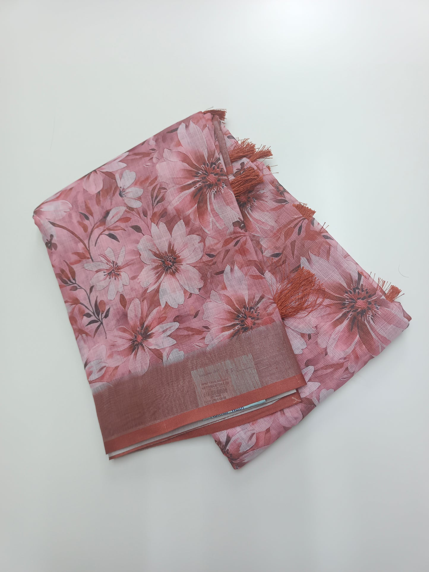 FANCY LENIN COTTON SAREE