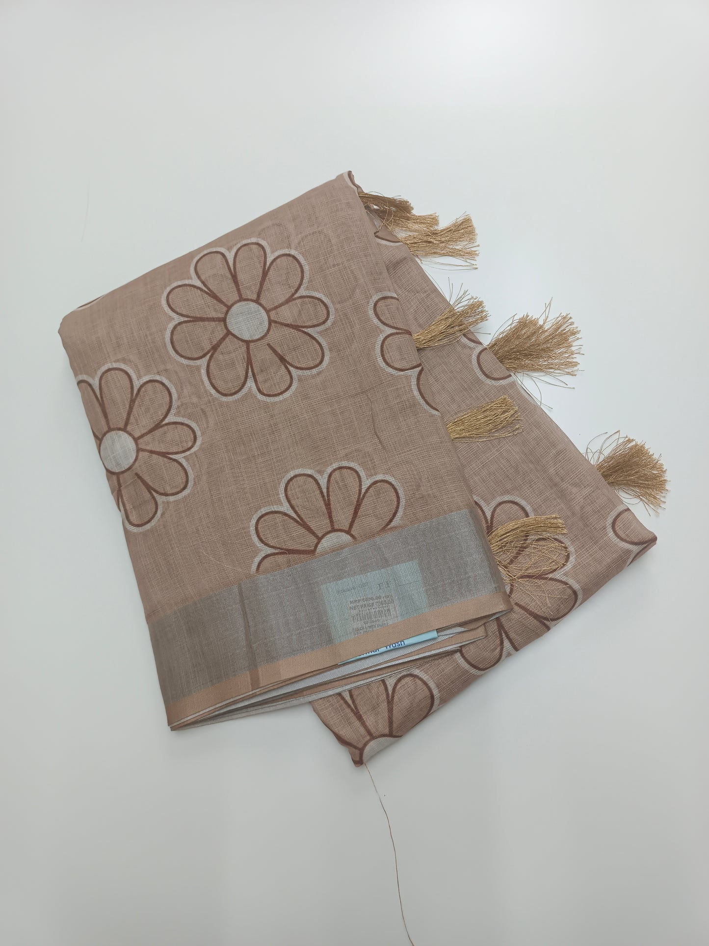 FANCY LENIN COTTON SAREE
