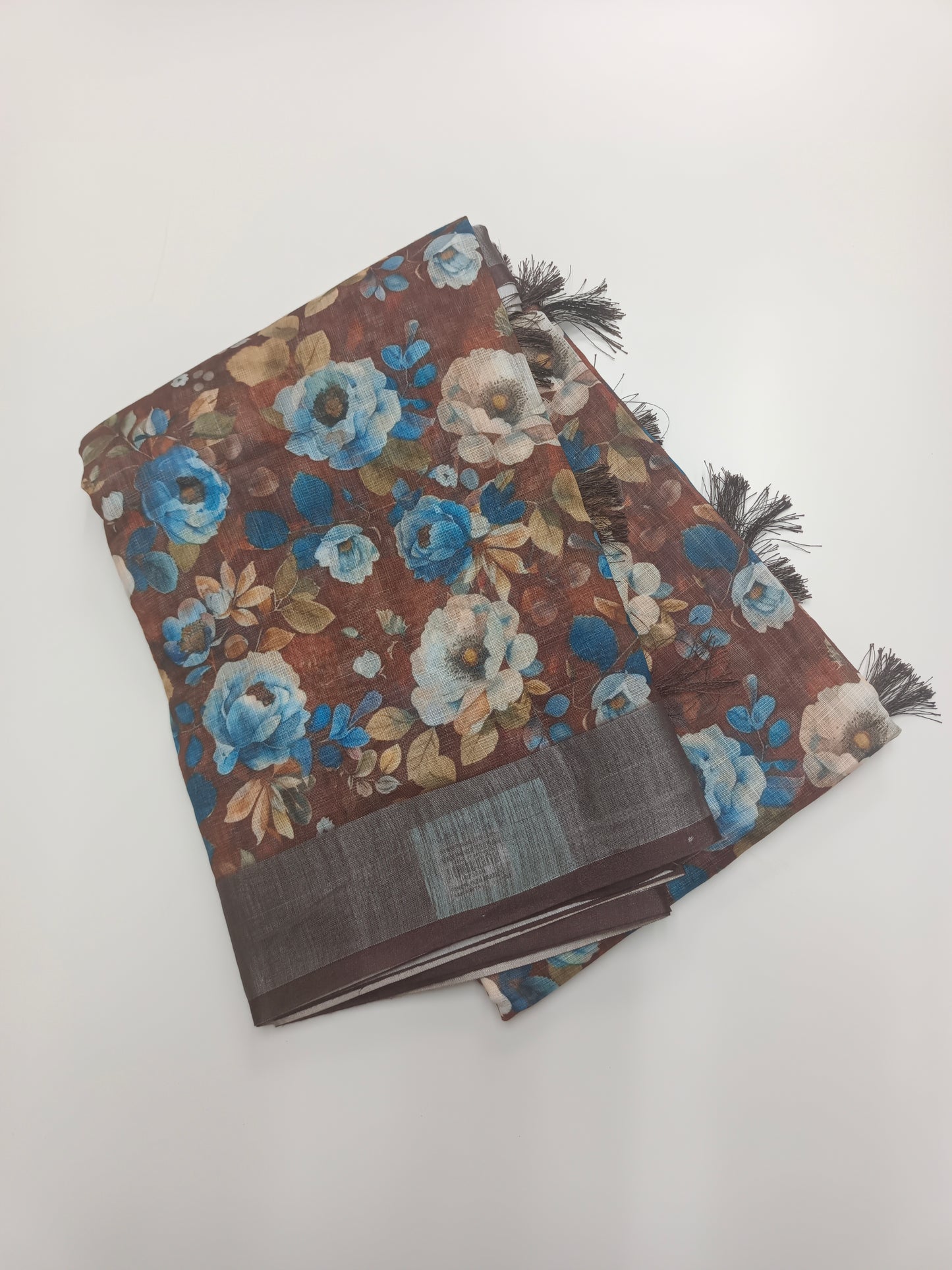FANCY LENIN COTTON SAREE