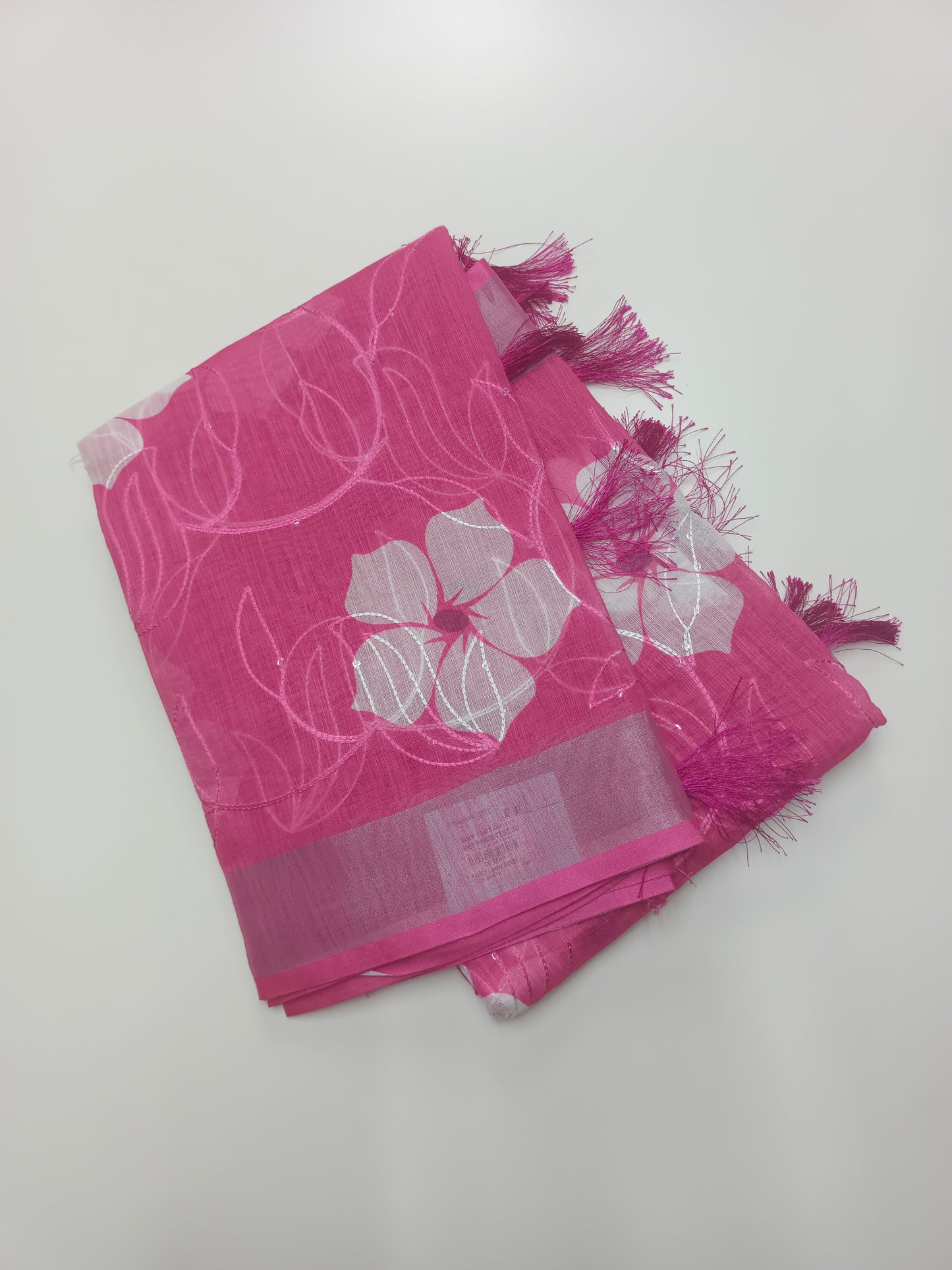 FANCY LENIN COTTON SAREE