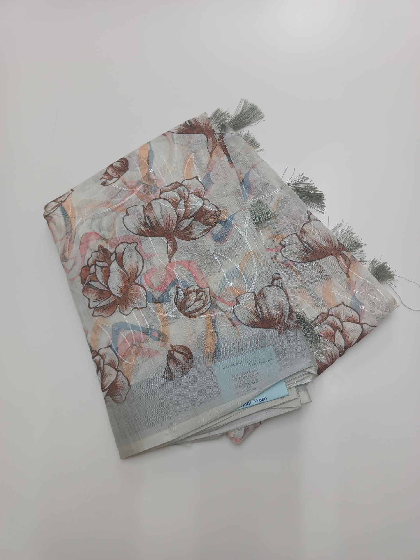 FANCY LENIN COTTON SAREE
