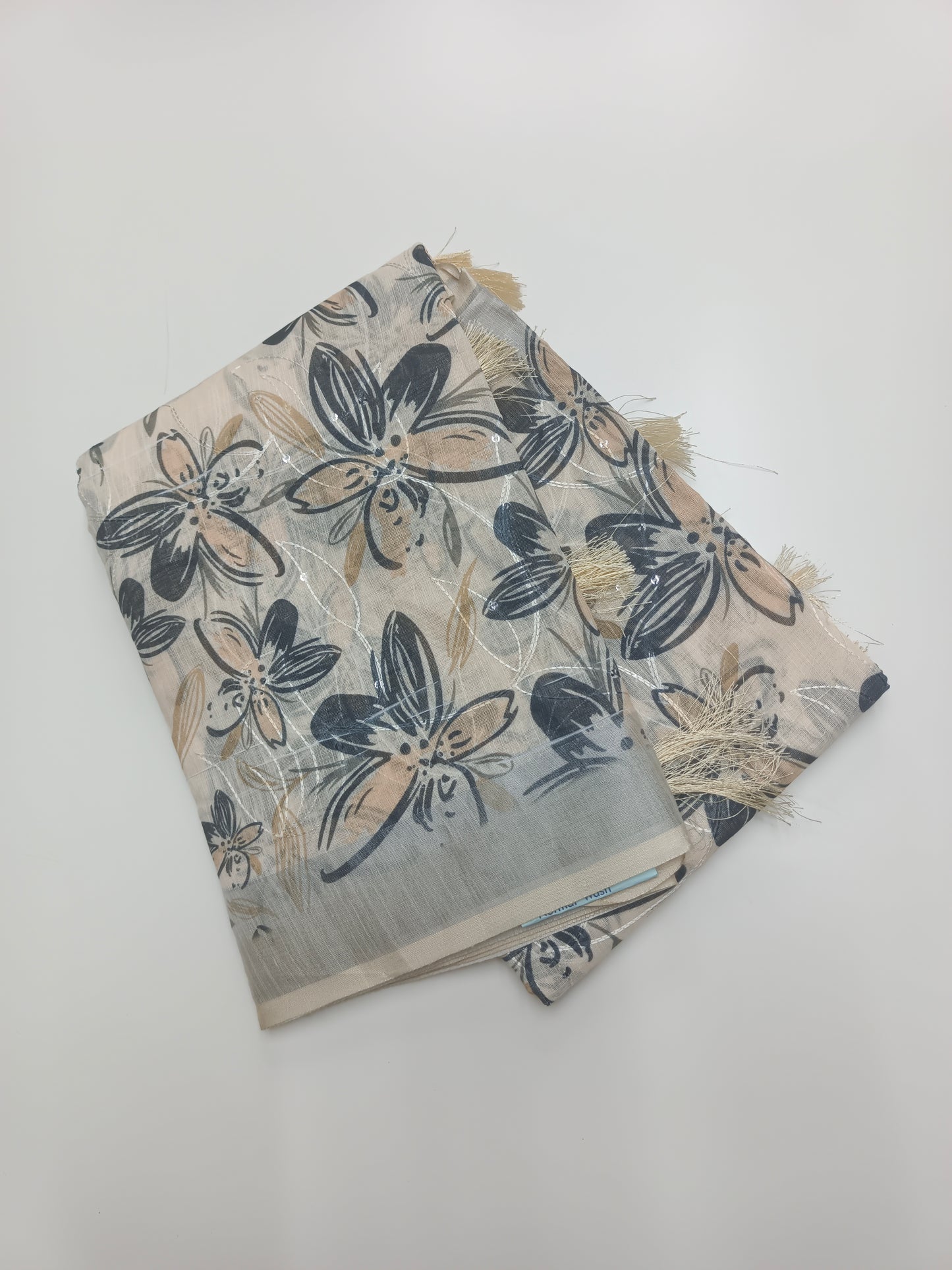 FANCY LENIN COTTON SAREE