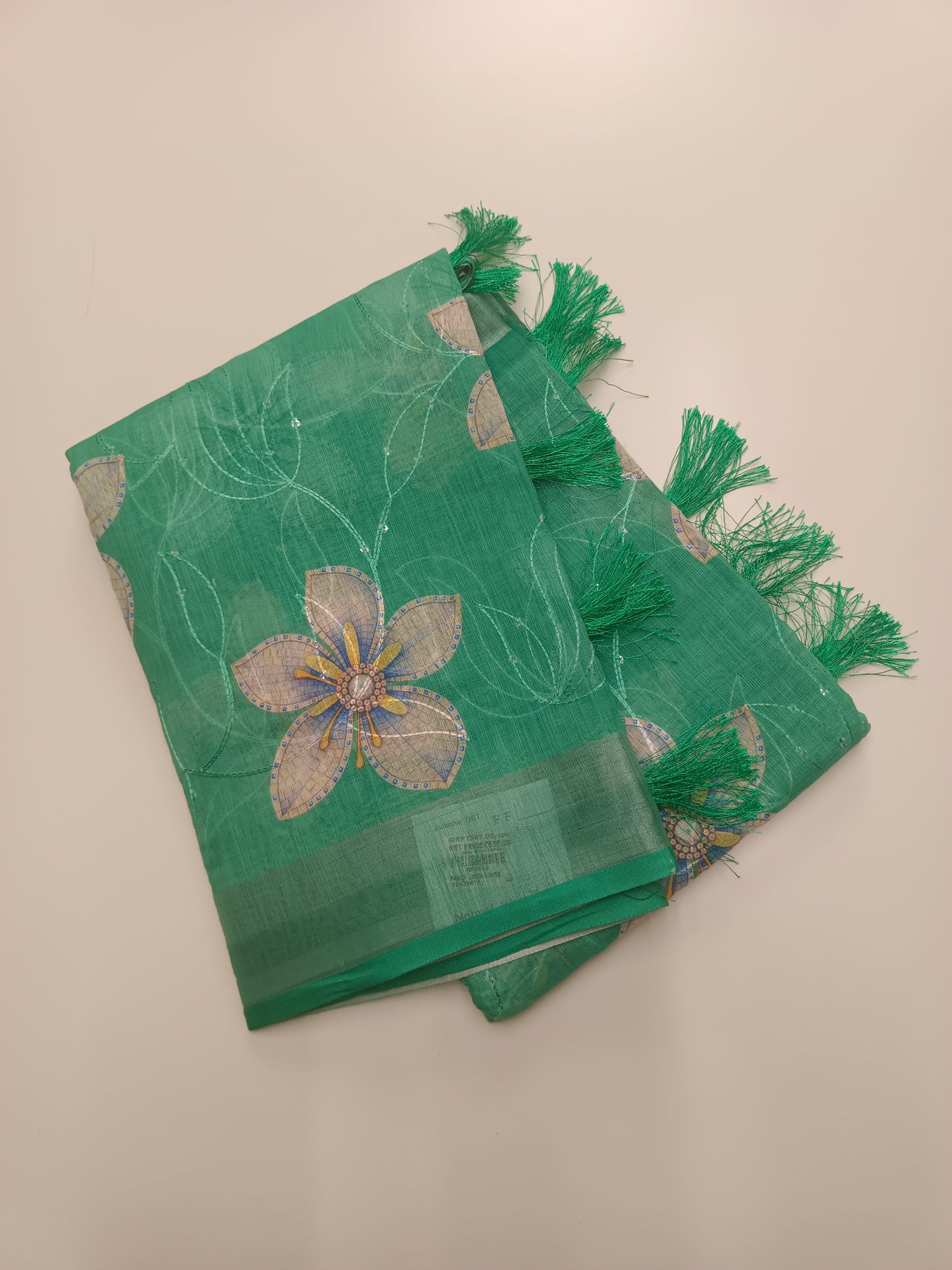 FANCY LENIN COTTON SAREE