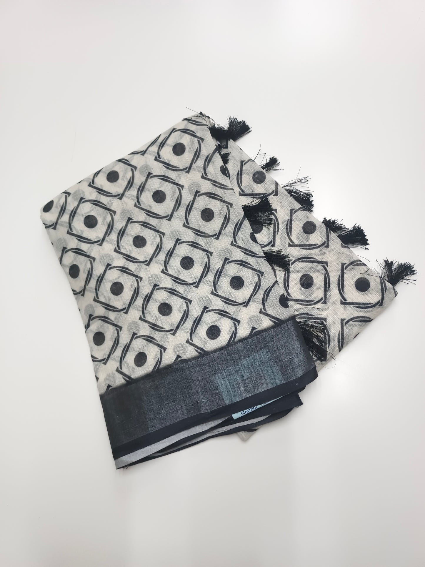 FANCY LENIN COTTON SAREE