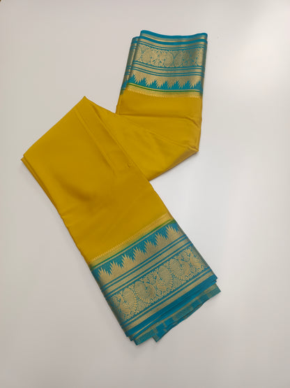 SEMI CREPE SILK SAREE (STAIN PROOF )