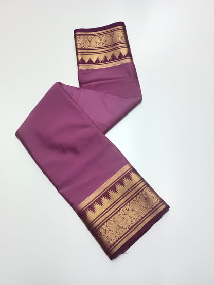 SEMI CREPE SILK SAREE (STAIN PROOF )