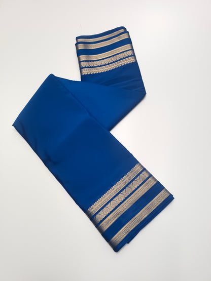 SEMI CREPE SILK SAREE (STAIN PROOF )