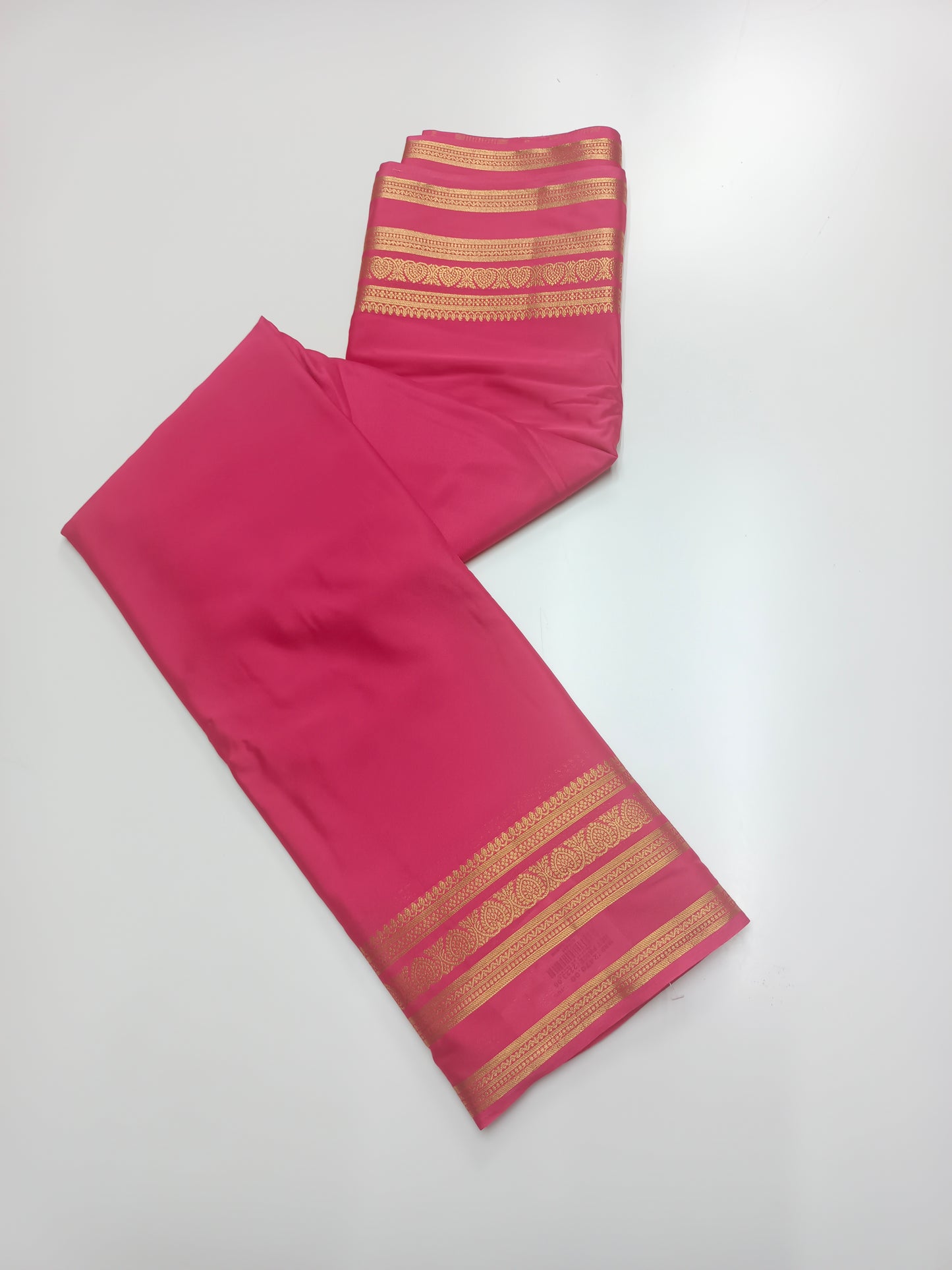 SEMI CREPE SILK SAREE (STAIN PROOF )