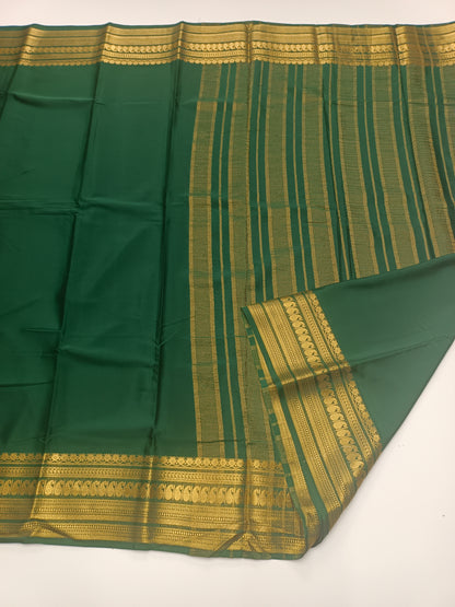 SEMI CREPE SILK SAREE (STAIN PROOF )