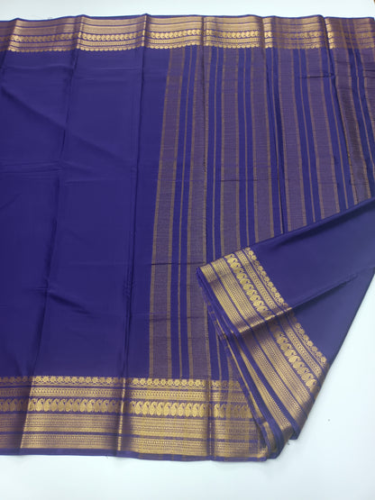 SEMI CREPE SILK SAREE (STAIN PROOF )