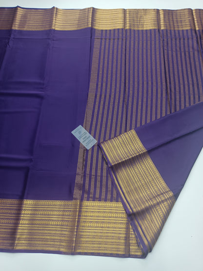 SEMI CREPE SILK SAREE (STAIN PROOF )