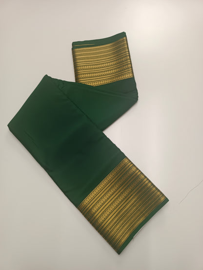 SEMI CREPE SILK SAREE (STAIN PROOF )