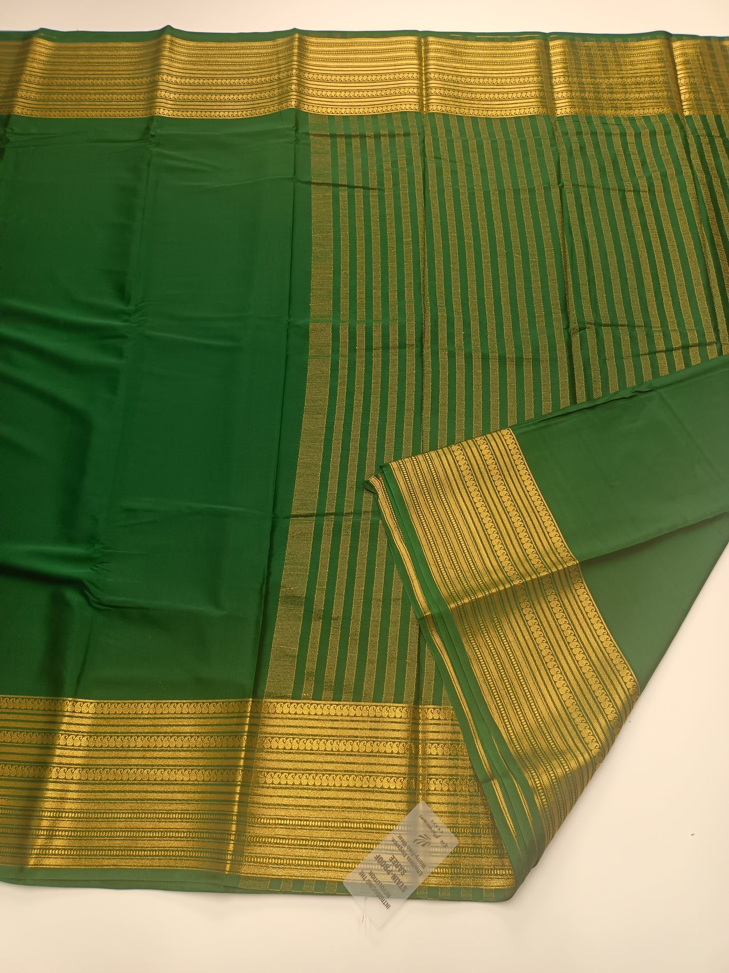 SEMI CREPE SILK SAREE (STAIN PROOF )