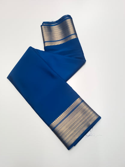 SEMI CREPE SILK SAREE (STAIN PROOF )