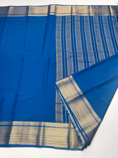 SEMI CREPE SILK SAREE (STAIN PROOF )