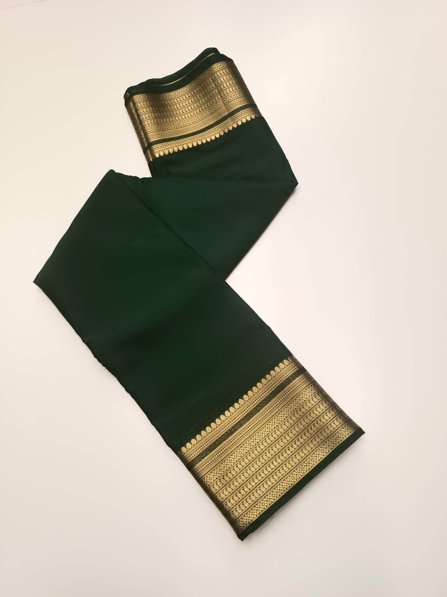 SEMI CREPE SILK SAREE (STAIN PROOF )