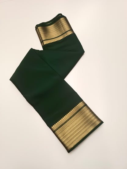 SEMI CREPE SILK SAREE (STAIN PROOF )