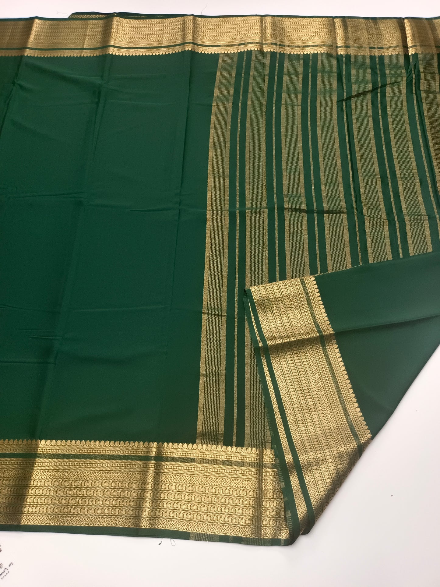 SEMI CREPE SILK SAREE (STAIN PROOF )