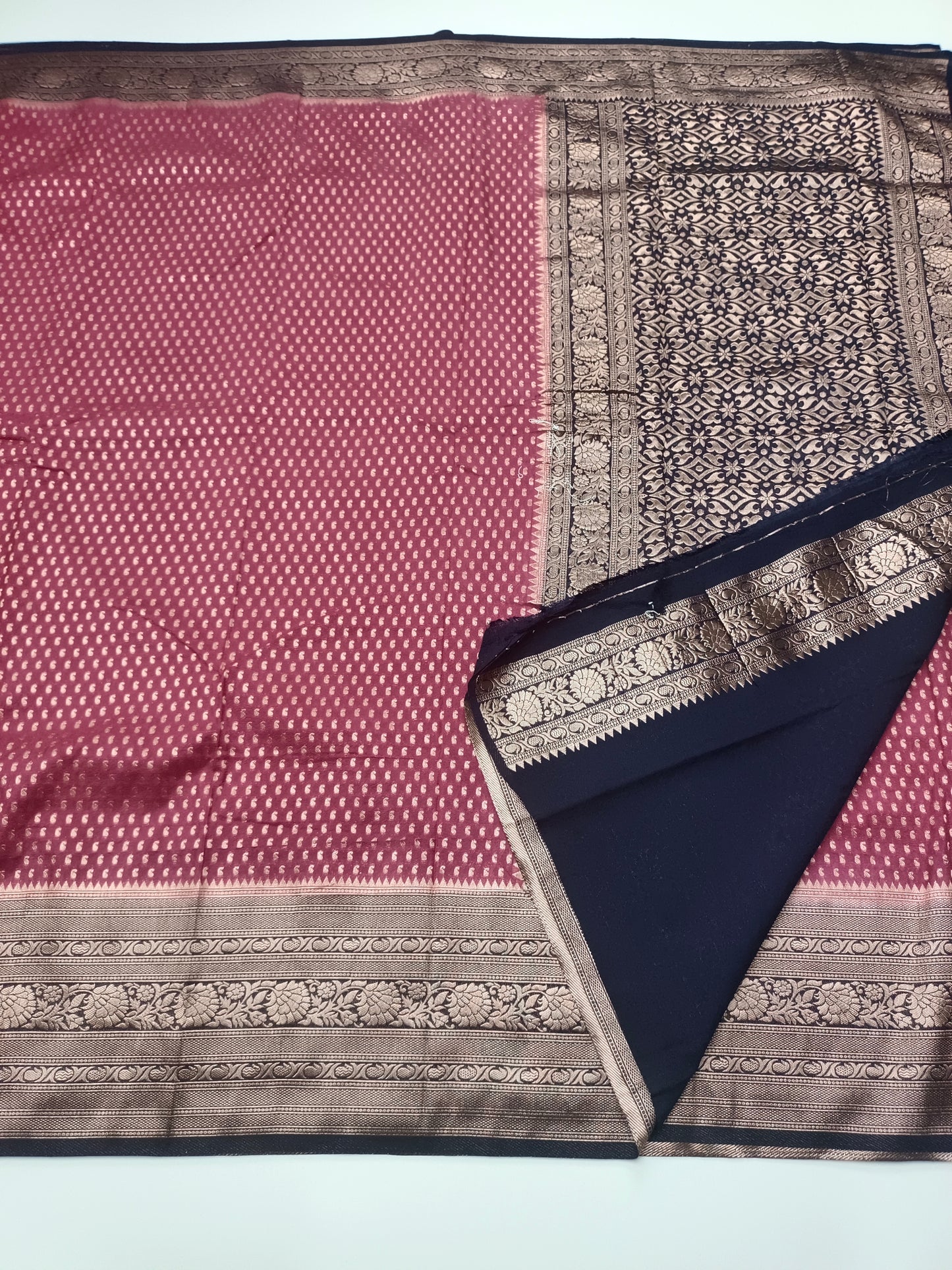 1000 BUTTA FANCY CREPE SAREE