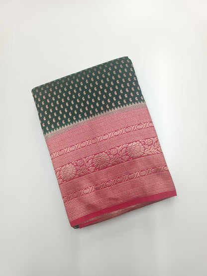 1000 BUTTA FANCY CREPE SAREE