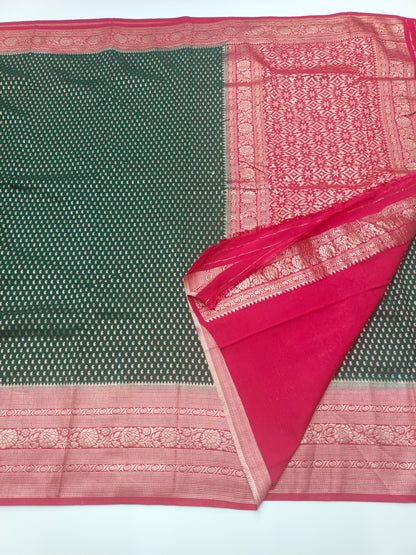 1000 BUTTA FANCY CREPE SAREE