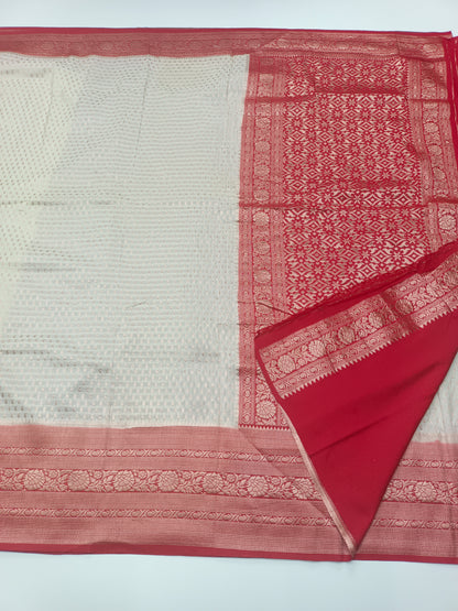 1000 BUTTA FANCY CREPE SAREE
