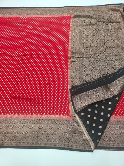 1000 BUTTA FANCY CREPE SAREE